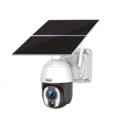 INOX-233 (10X OPTİK ZOOM-SÜREKLİ KAYIT) SOLAR PANELLİ PTZ KAMERA (UBOX)