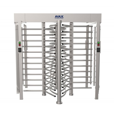 P55 DOUBLE Boy Turnikesi Paslanmaz Çelik 304